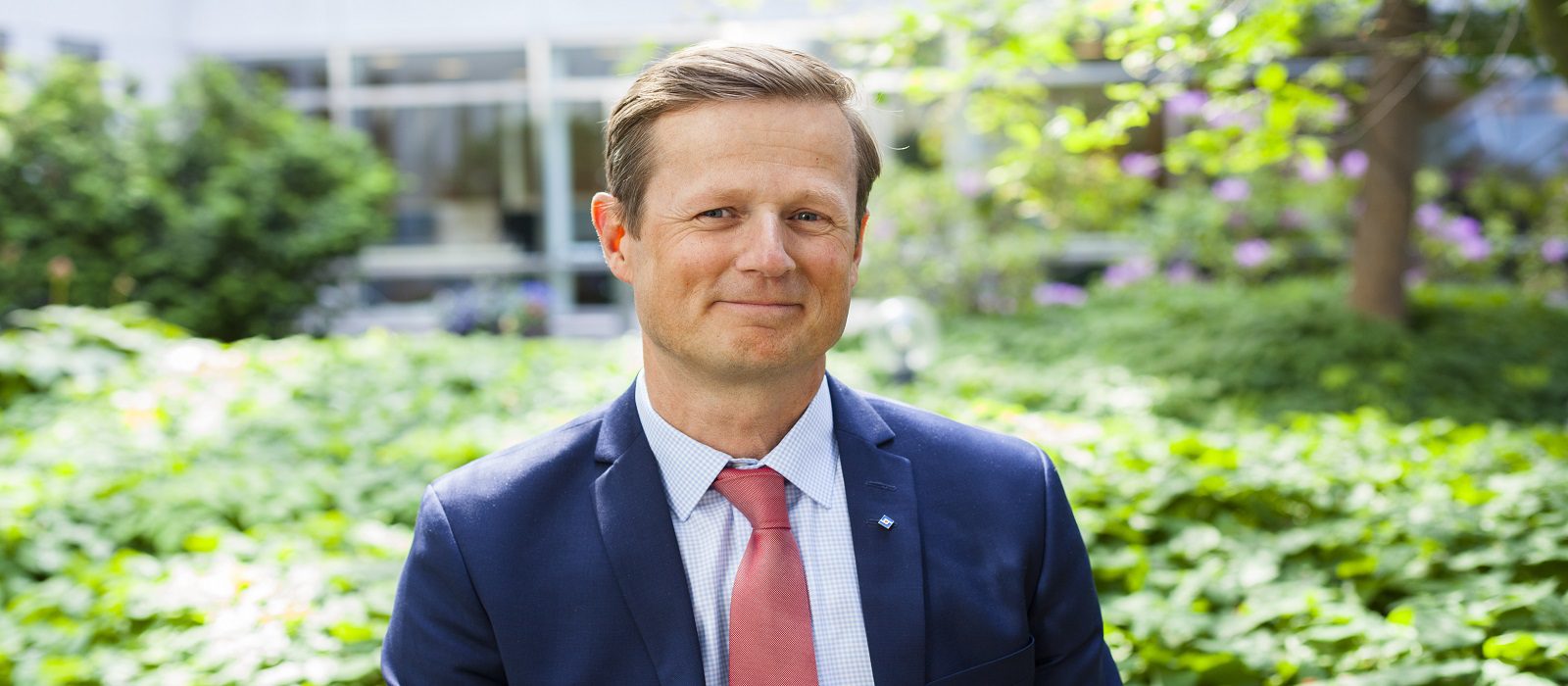 CEO of Lansforsäkringar AB Fredrik Bergström,