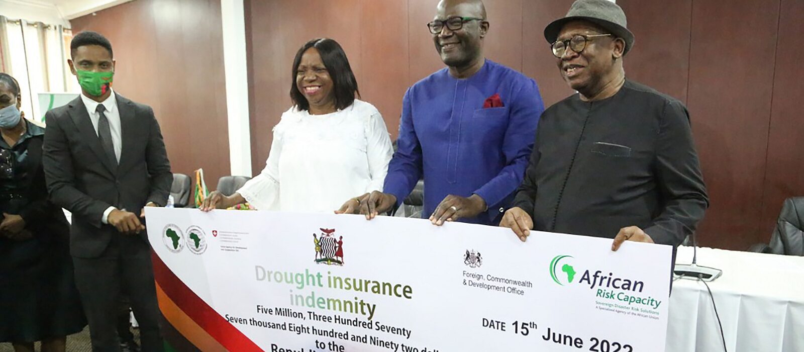 ARC payout to Zambia govt after drought - Parametric Disaster Insurance