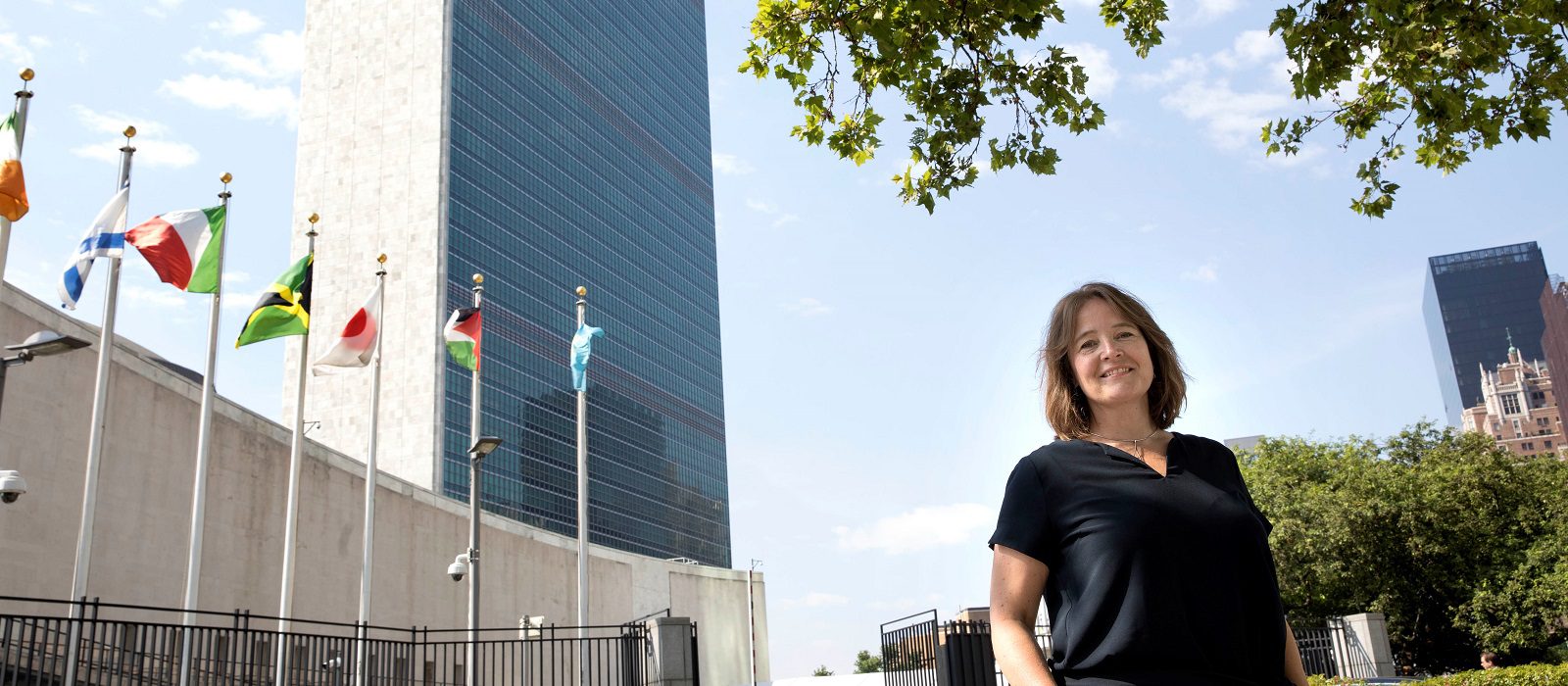 Ylva Folksam at UN for traffic safety event - July 2022
