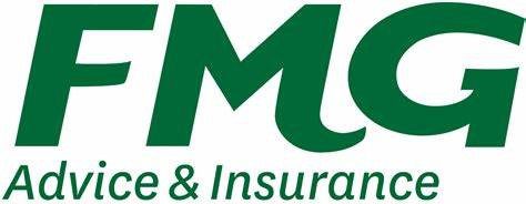 Green FMG logo with the words Advice & Insurance written below in smaller green letters on a white background.